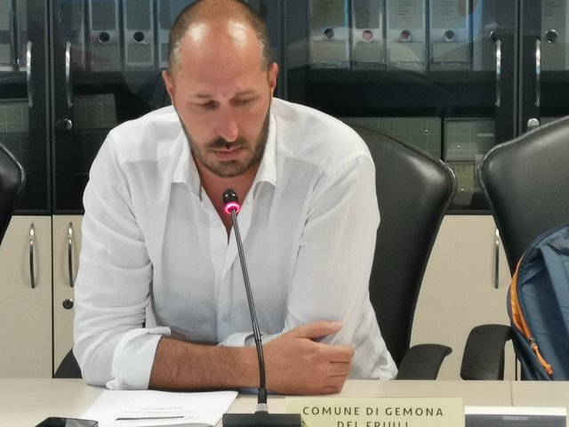 Il sindaco di Gemona del Friuli, Roberto Revelant