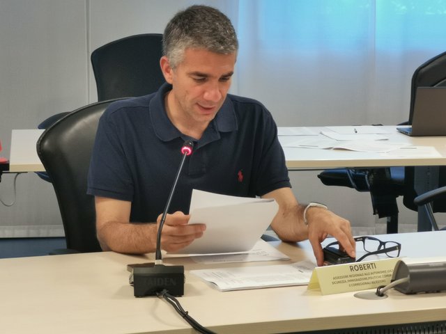 L'assessore regionale alle Autonomie locali, Pierpaolo Roberti